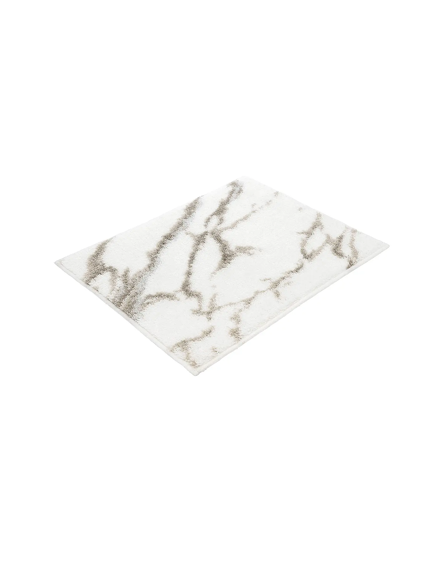 VOSSEN | Badteppich VOSSEN MARBLE 60x100cm Light Grey | beige